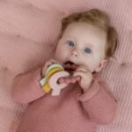 LITTLE DUTCH Zvečka za zube privjesak roza - Image 2