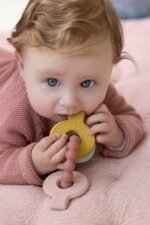 LITTLE DUTCH Zvečka za zube privjesak roza - Image 3