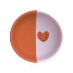 LASSIG Silikonski zdjela Happy Rascals Heart lavander - Image 4