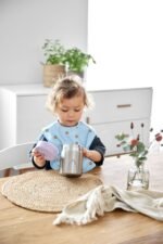 Posuda za hranu Happy Rascals Heart lavender - Image 3