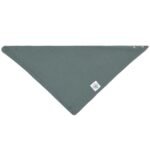 Muslin Bandana GOTS petrol green