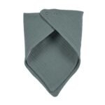 Muslin Bandana GOTS petrol green - Image 2