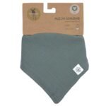 Muslin Bandana GOTS petrol green - Image 3