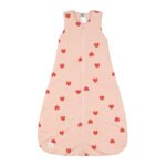 LASSIG Vreća za spavanje bez nogavica Interlock Heart peach