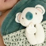 Pokrivač za bebu i doudou koala, 70*100