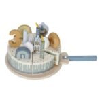 LITTLE DUTCH Drvena rođendanska torta Plava - Image 3