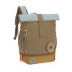 LASSIG Mini Rolltop Ruksak Nature olive