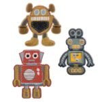 Textile Woven Sticker Stick on Robots