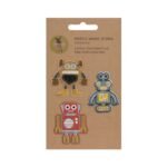 Textile Woven Sticker Stick on Robots - Image 4