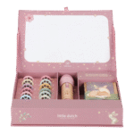 LITTLE DUTCH Lampa projektor priča - Pink FSC