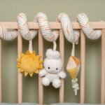 Miffy x Little Dutch aktivna spirala Vintage Sunny Stripes