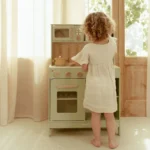 LITTLE DUTCH Drvena kuhinja za igru, menta - Image 3