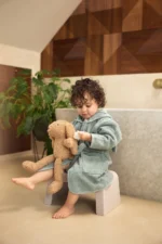 JOLLEIN Bademantil-plavi - Image 4