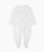 LIVLY Roses And Ribbons Sara Footie - White
