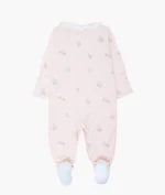 LIVLY Kittens Ruffled Footie - Pink - Image 2