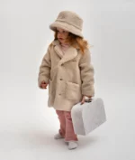 LIVLY Pile Coat - Light Beige - Image 3