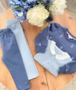 LIVLY Lucy Sweatshirt - Dusty Blue - Image 3