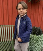 LIVLY Jordyn Quilted Jacket - Navy - Image 4