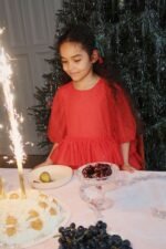 Konges Sløjd Set od 2 šnale za kosu sa mašnicama - Image 2