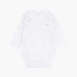 LIVLY Saturday Preklopni Bodi – Bijela / 1-3 mjeseca