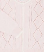 LIVLY Pointelle Kardigan – Roze - Image 2