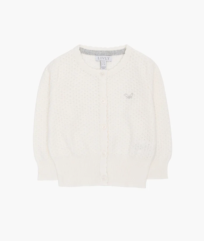 13072150_a1aa61f6-aba7-4c55-a4c0-2669acdbde8d LIVLY Becka Kardigan – Slonovača / 3-6 mjeseci - Image 1