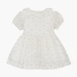 LIVLY Florals Rosie Haljina – Bijela / 3-6 meseci