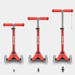 Mini Micro Deluxe Foldable LED Red - Image 2