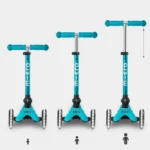 Mini Micro Deluxe Foldable LED Aqua - Image 5