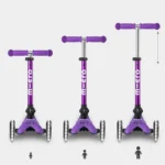 Mini Micro Deluxe Foldable LED Purple - Image 3