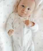 LIVLY Celebration Parade Bodiji sa rajsferšlusom – Bijela / 1-3 mjeseca - Image 3