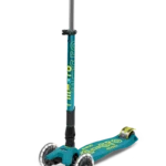 Maxi Micro Deluxe Foldable LED Petrol Green