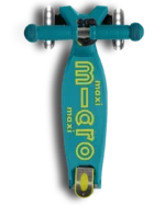 Maxi Micro Deluxe Foldable LED Petrol Green - Image 2