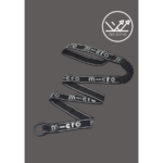 Micro Pull Carry Strap Elastic Black Reflective