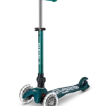 Mini Micro Deluxe Foldable ECO LED Green trotinet