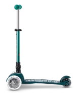 Mini Micro Deluxe Foldable ECO LED Green trotinet - Image 6