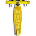 Mini Micro Deluxe Yellow LED trotinet