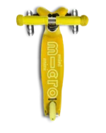 Mini Micro Deluxe Yellow LED trotinet