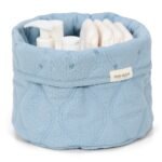 LITTLE DUTCH KORPA ZA ODLAGANJE MALA-PURE DENIM BLUE - Image 3