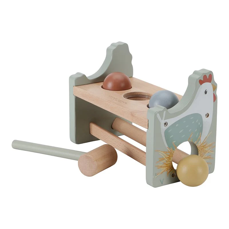 0005095 LITTLE DUTCH Hammer klupa s kuglicama Little Farm - Image 1
