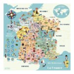 VILAC Magnetna mapa