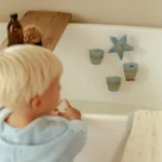 Set čašica za kupanje – Plavi - Image 2
