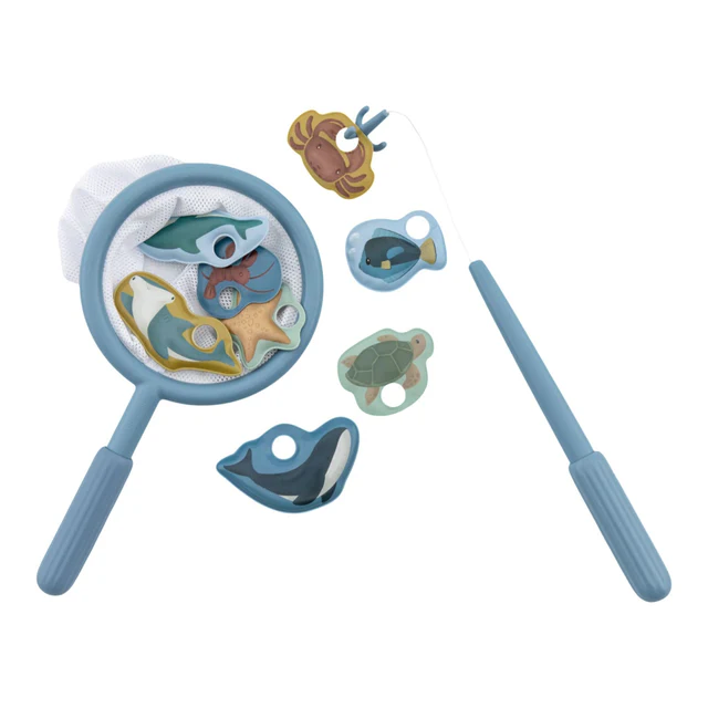 0030954_fishing-game-blue Dječiji set za pecanje u kadi – Blue Bath Fishing Game - Image 1