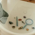 Dječiji set za pecanje u kadi – Blue Bath Fishing Game - Image 3