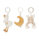 LITTLE DUTCH Set vibrirajućih figura - Višebojni - Newborn Naturals