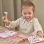 LITTLE DUTCH Knjiga boja - Rosa - Image 4