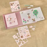 LITTLE DUTCH Magnetna knjiga aktivnosti - Rosa - Image 5