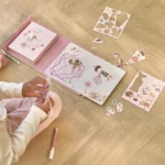 LITTLE DUTCH Magnetna knjiga aktivnosti - Rosa - Image 7
