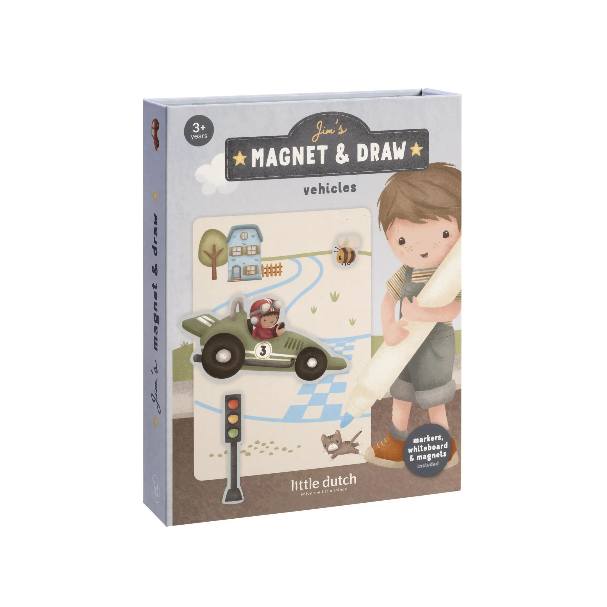 0034218_magnetic-playbook-jim-bt126895-product-1-shopify-square1 LITTLE DUTCH Magnetna knjiga igara - Jim - Image 1