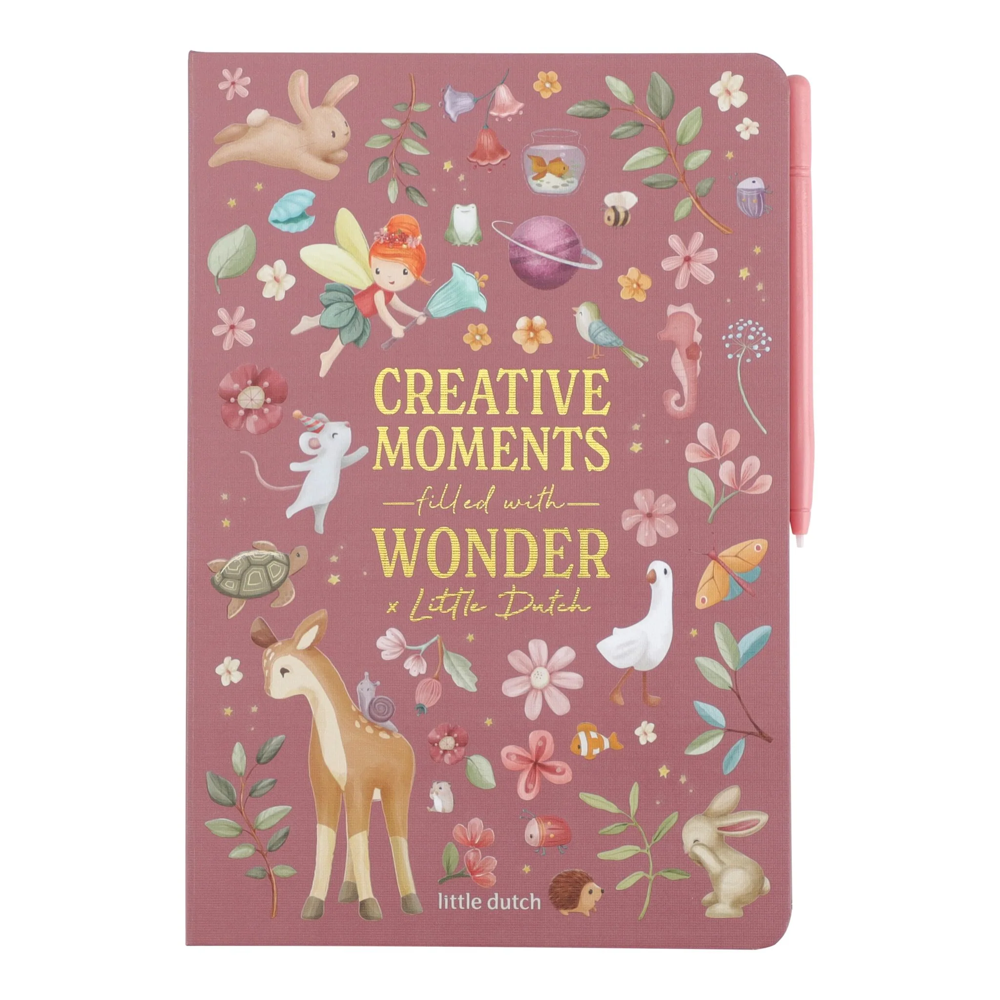 0034249_drawing-tablet-pink-ld4782-product-1-shopify-square LITTLE DUTCH Tabla za crtanje - Roza - Image 1